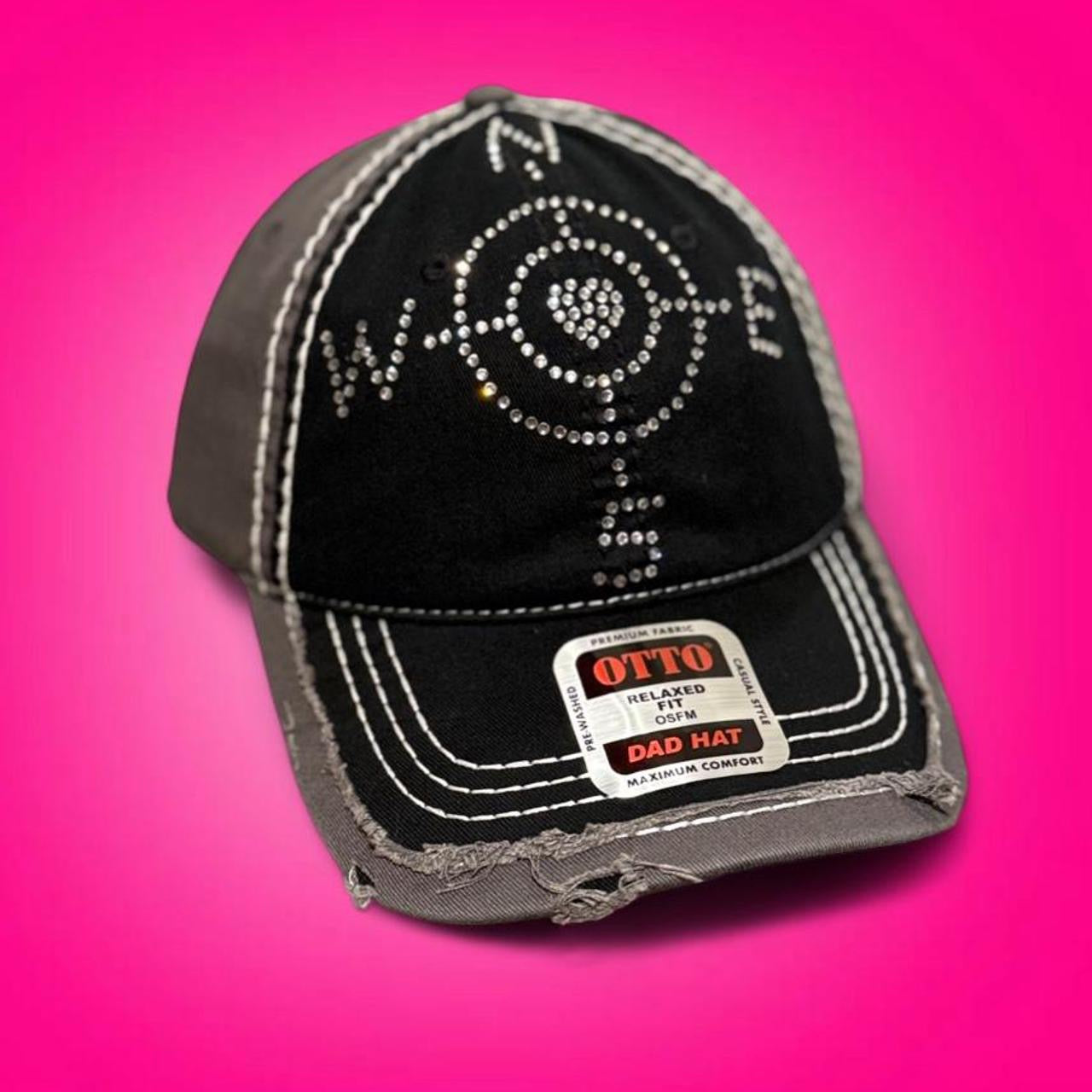Logo Rhinestone Hat